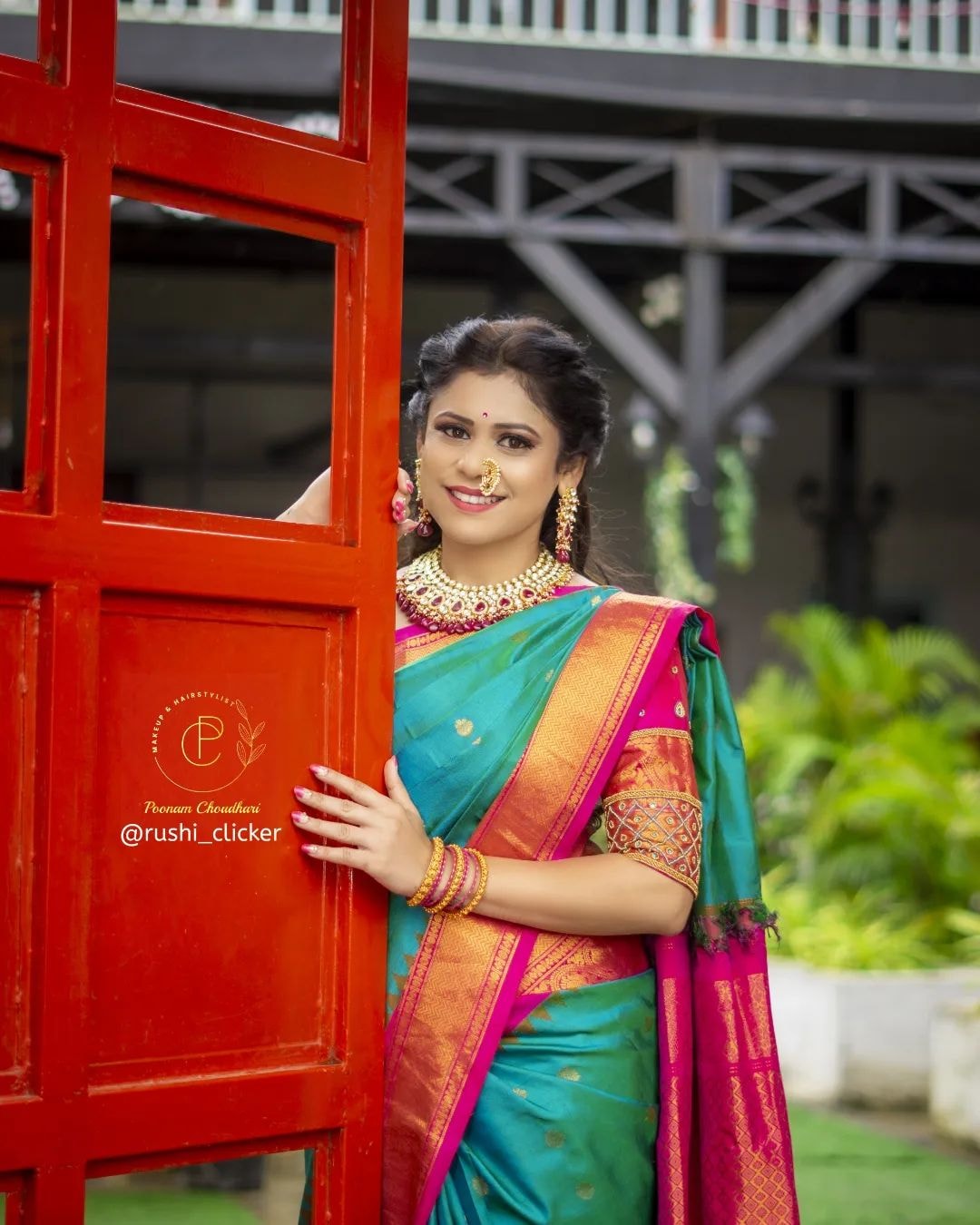 Ashvini Mahangade Saree Look Photos