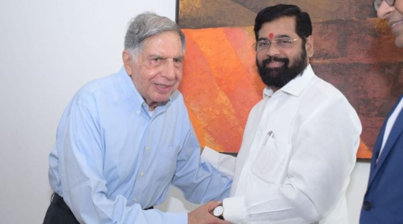 Eknath Shinde Ratan Tata Meet