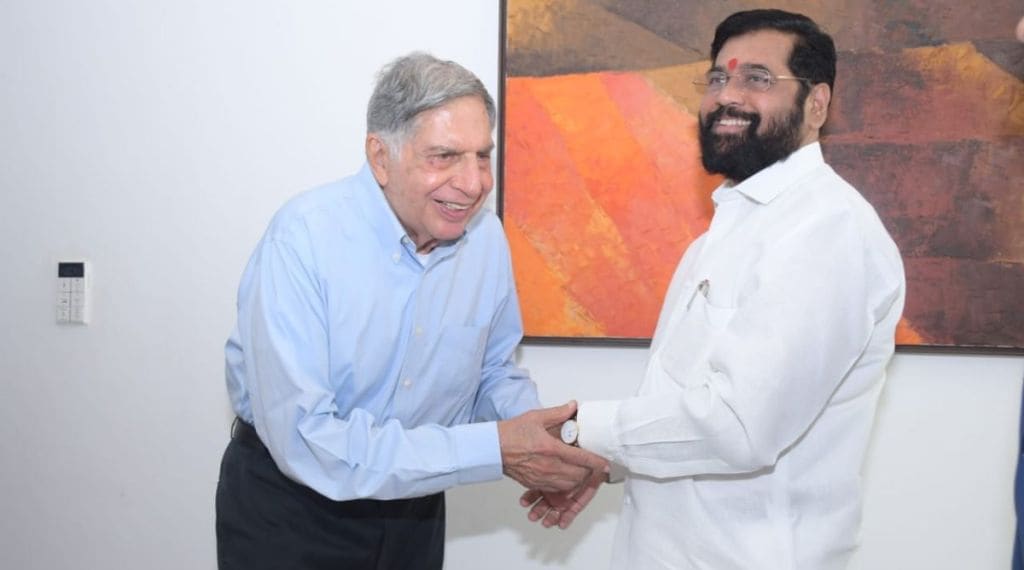 Eknath Shinde Ratan Tata Meet