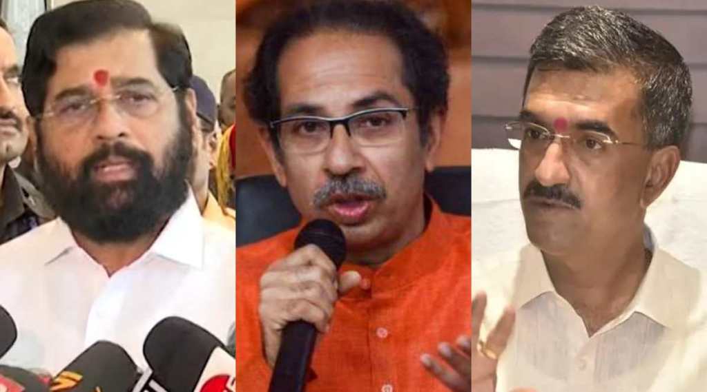 Eknath Shinde Uddhav Thackeray Shambhuraje Desai