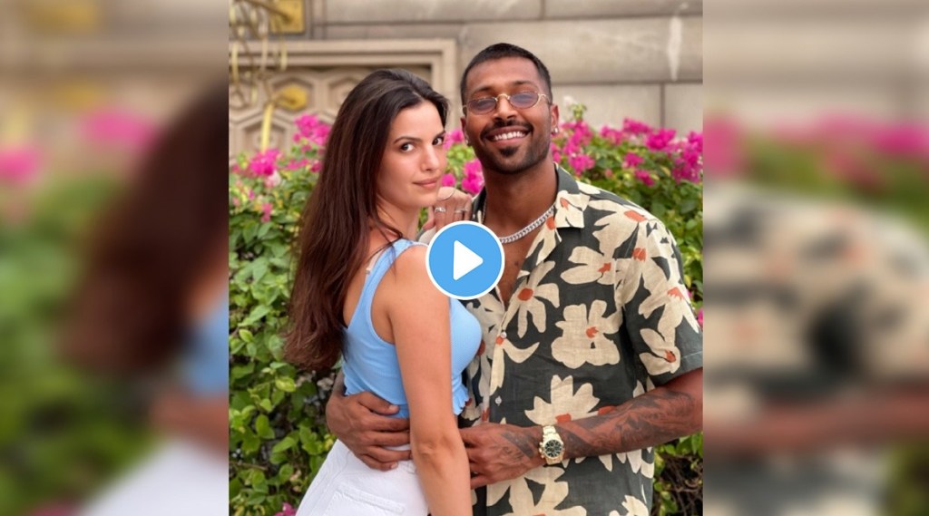 Hardik Pandya and Natasa Stankovic