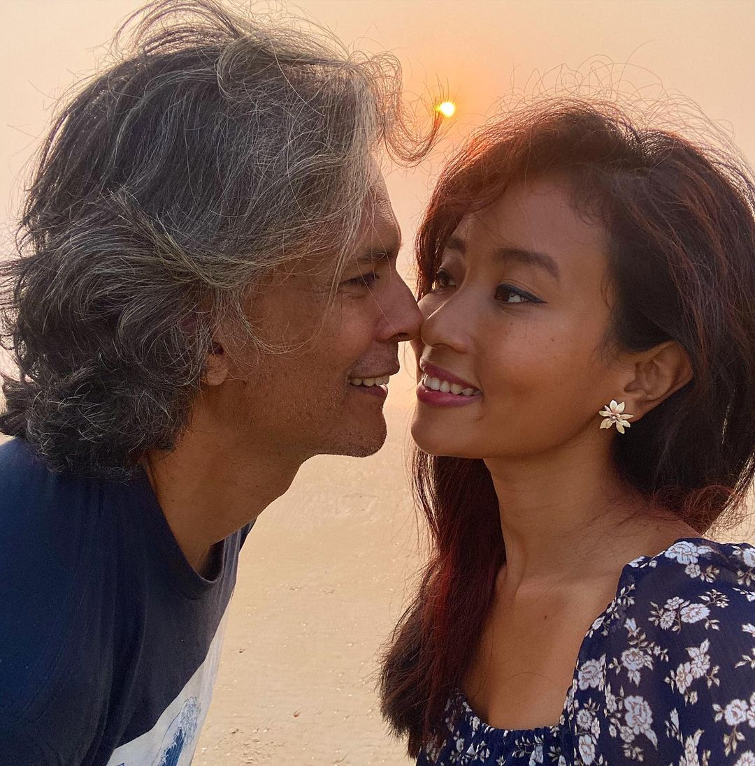 Milind Soman Ankita Konwar Egypt Vacation Photos