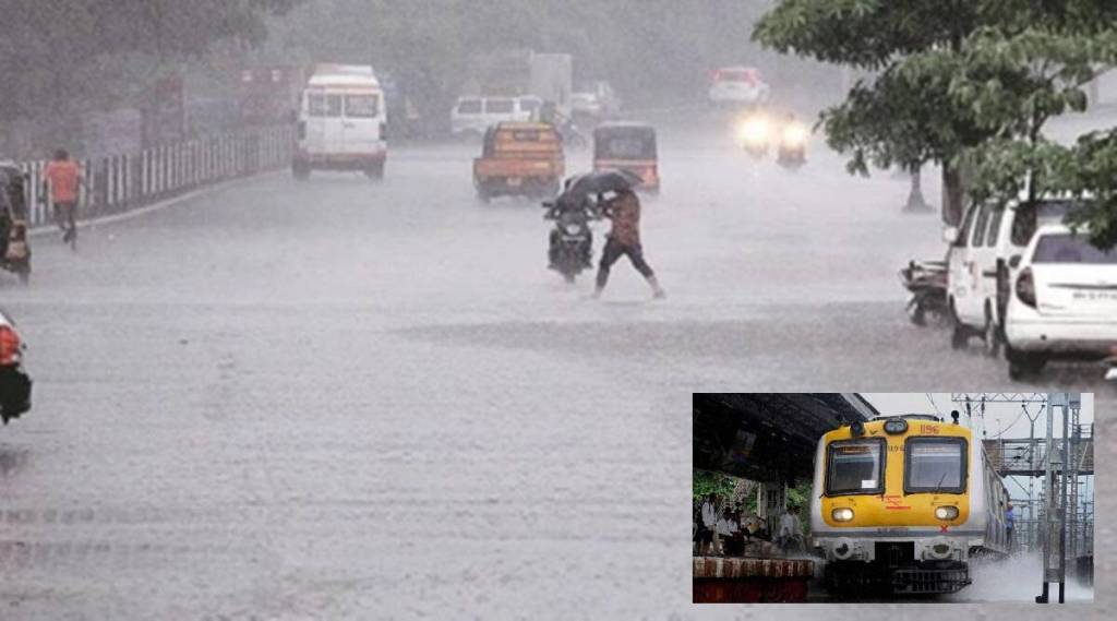 Mumbai rain and local