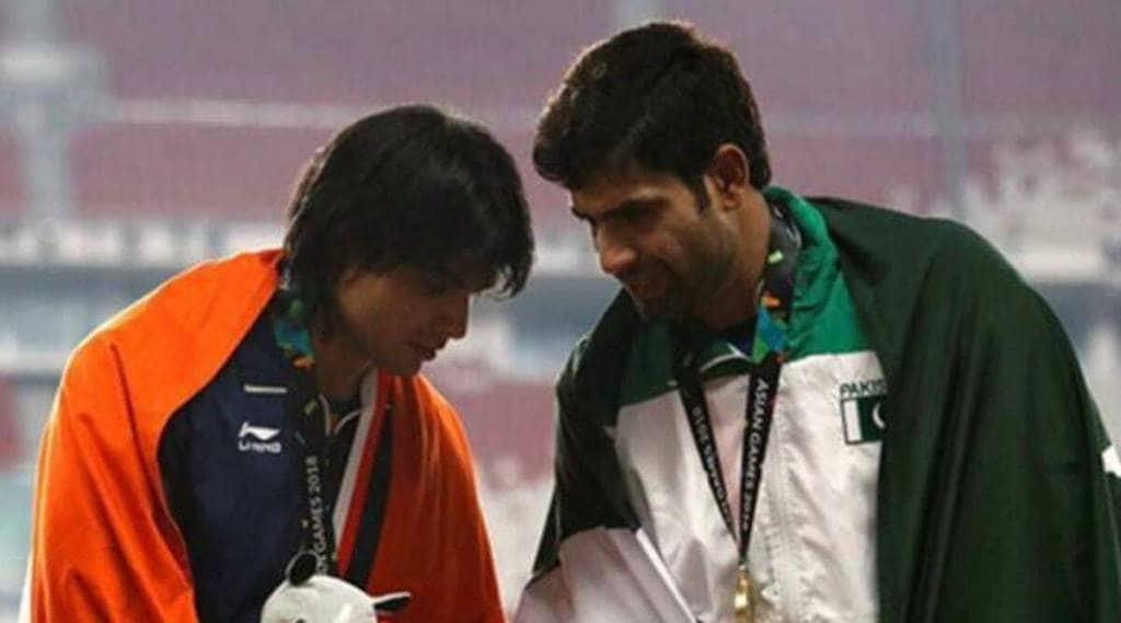 Neeraj Chopra and Arshad Nadeem