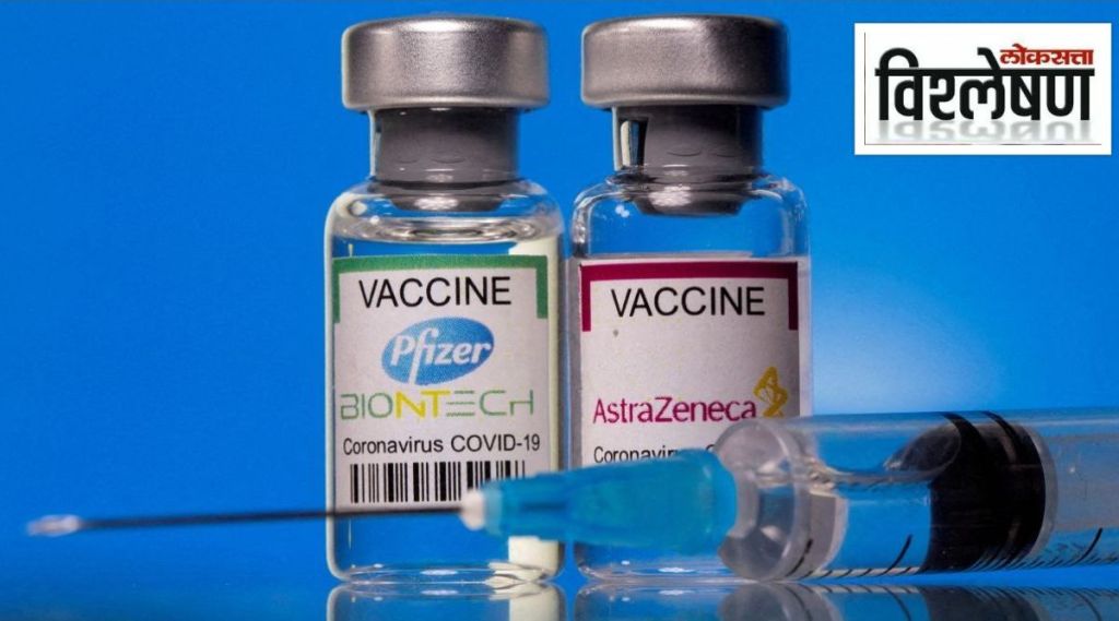 Pfizer and AstraZeneca vaccines