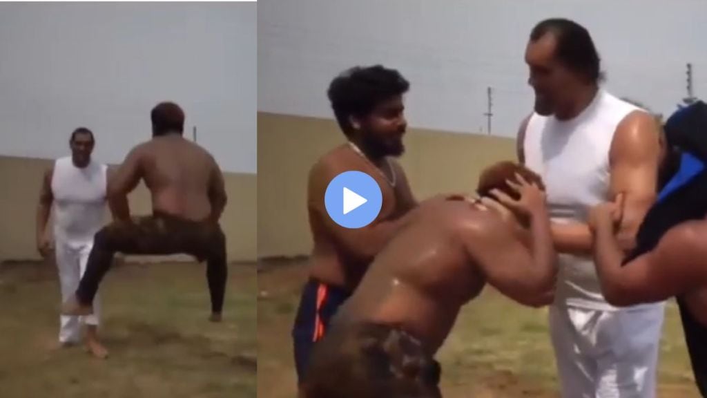 the great khali viral video