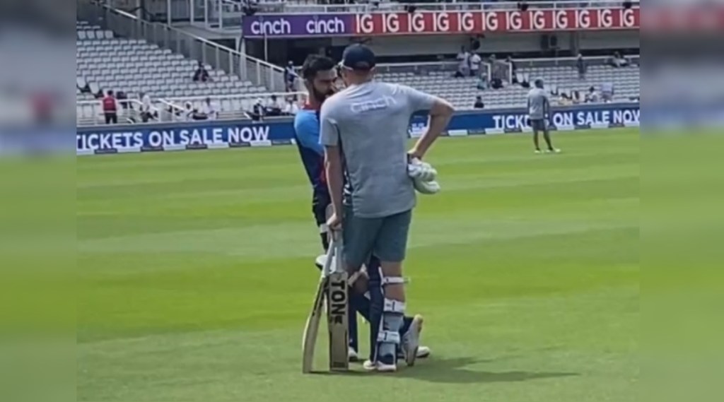 Virat Kohli and Jonny Bairstow Friendly Video