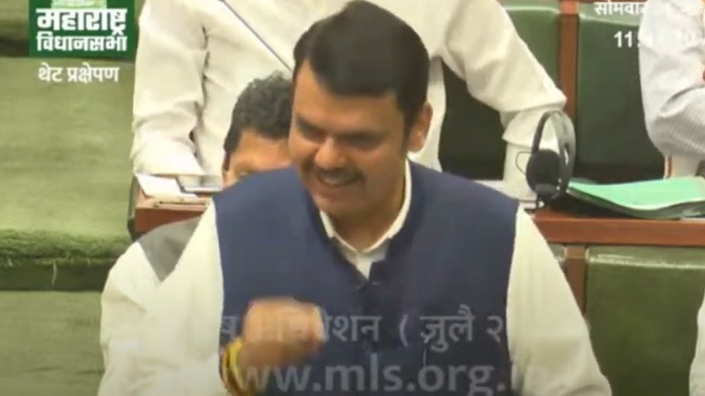 devendra fadnavis on Absent Congress members