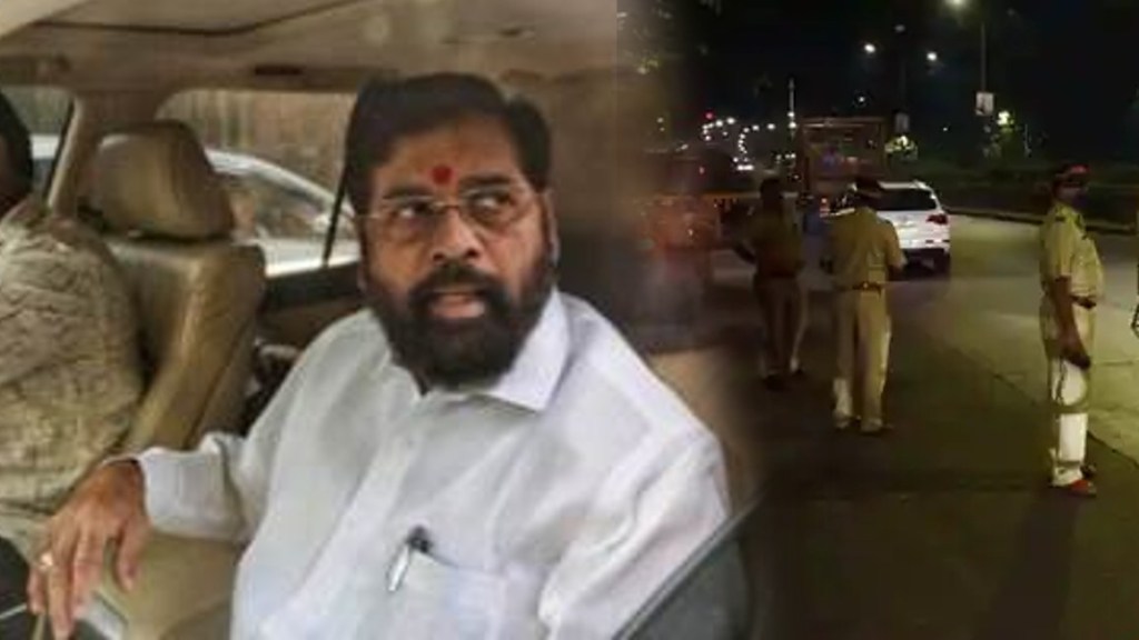 eknath shinde convoy