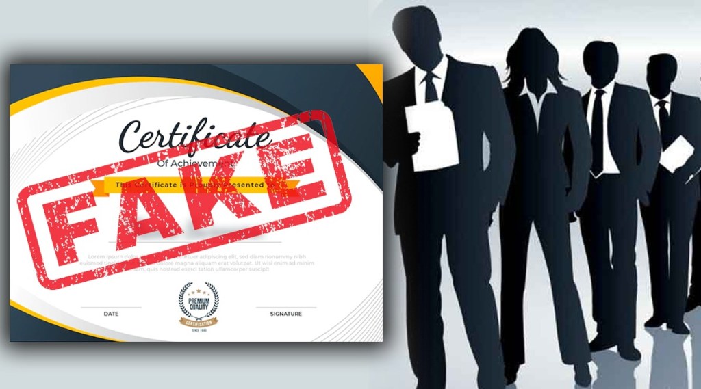 fake certificate