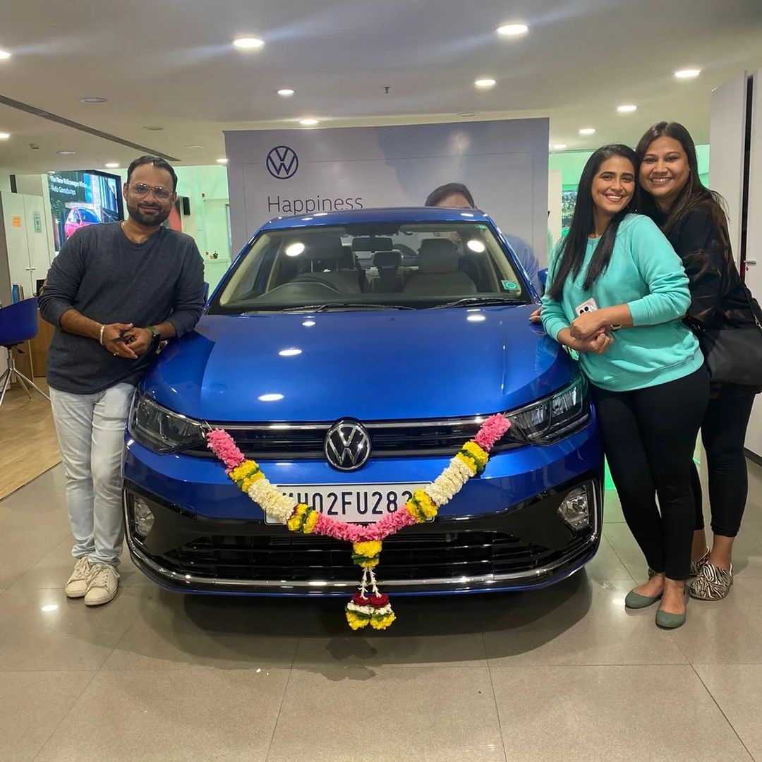 sharmishtha raut new car sharmishtha raut