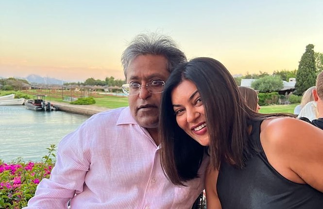 who is lalit modi dating bollywood actress sushmita sen