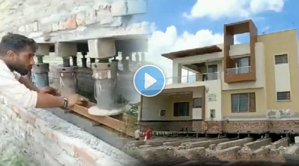 Punjab farmer shift 2 storey house