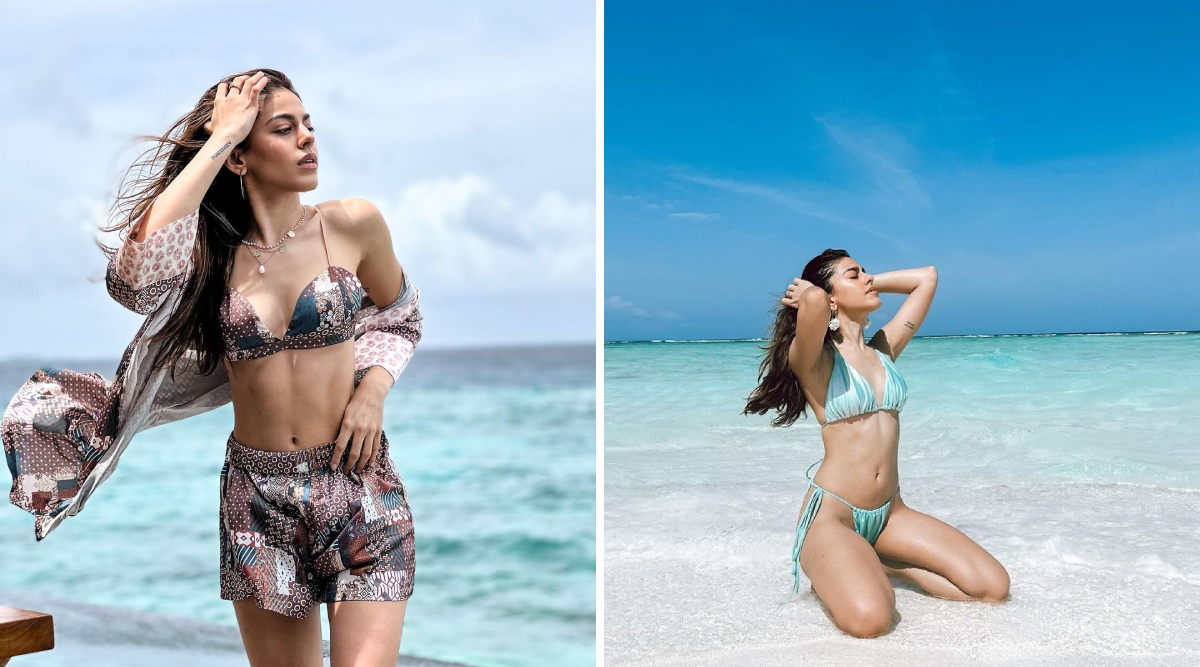 Attractive woman in bikini posing near rocks in Bali. Model in b - Stock  Image - Everypixel