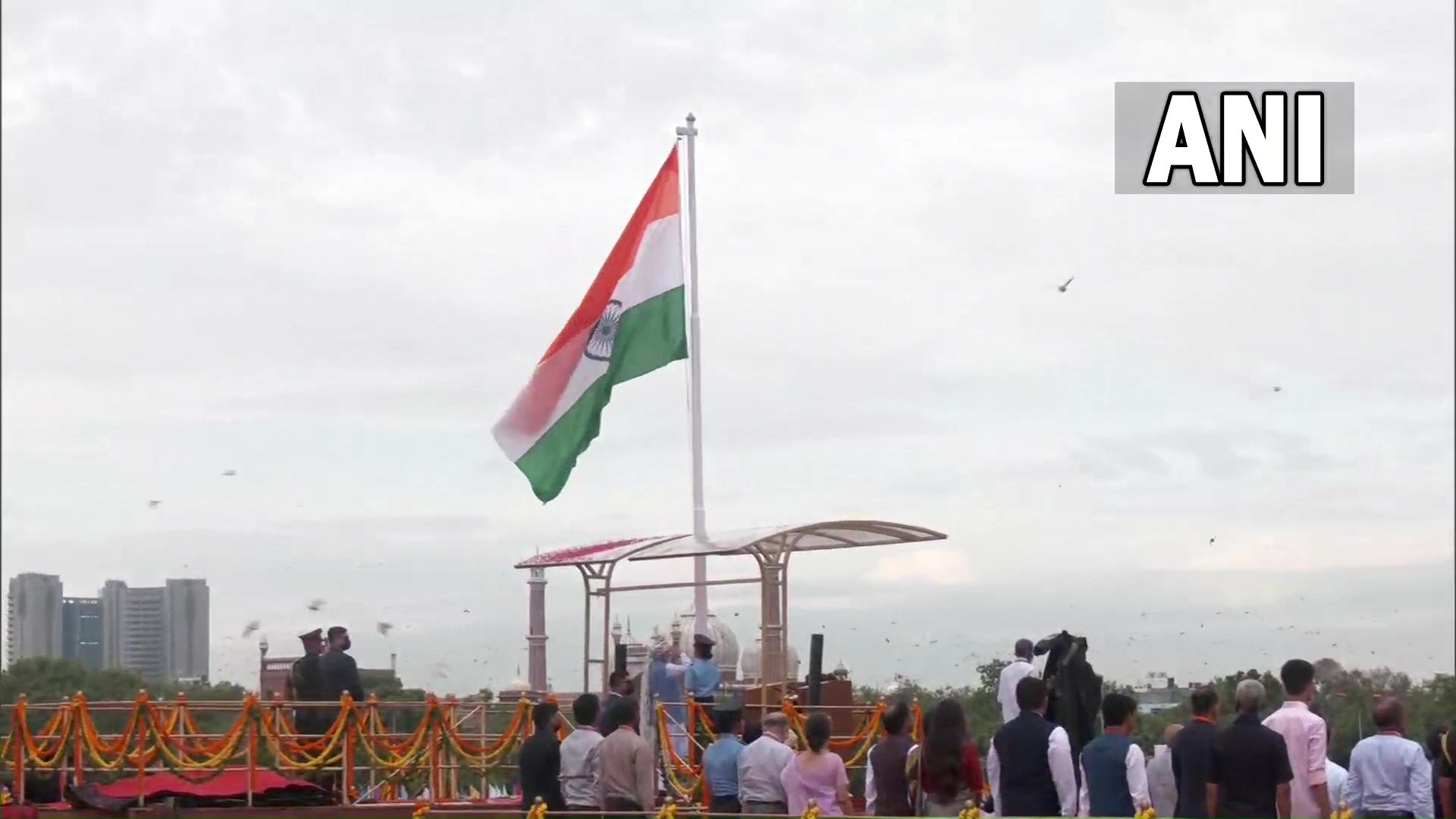 Independence Day 2022 celebration pm modi hoisted flag at red fort delhi