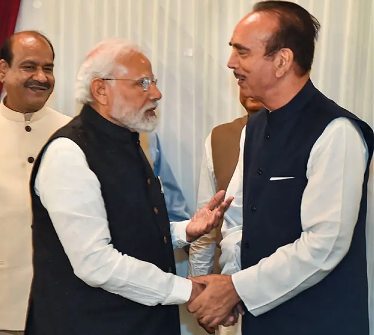 pm modi rajyasabha emotional speech on congress MP ghulam nabi azad