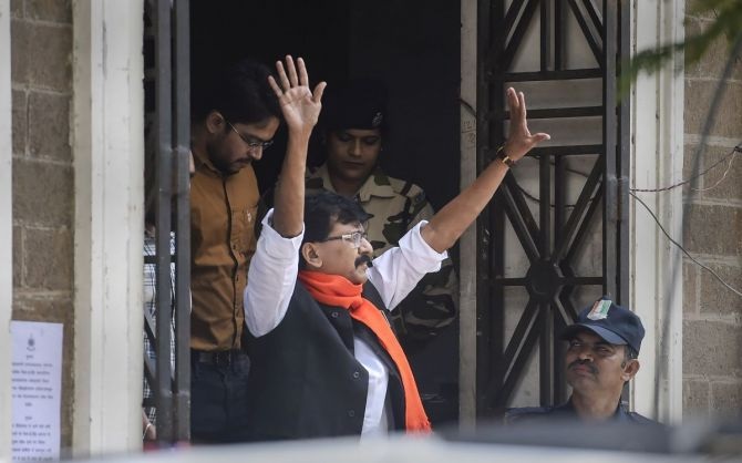 sanjay raut sent to ed custody till august 8 what happened in court who said what