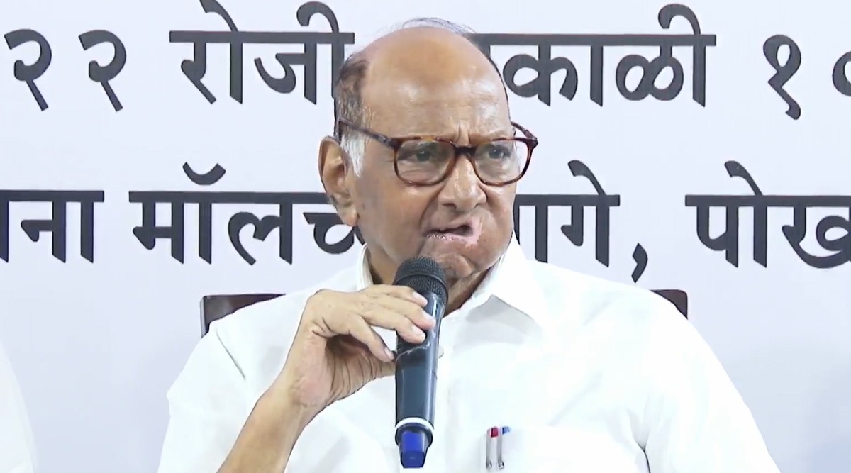 sharad pawar press conference ncp chief slams PM Modi BJP Shinde Government talkes about bilkis bano case