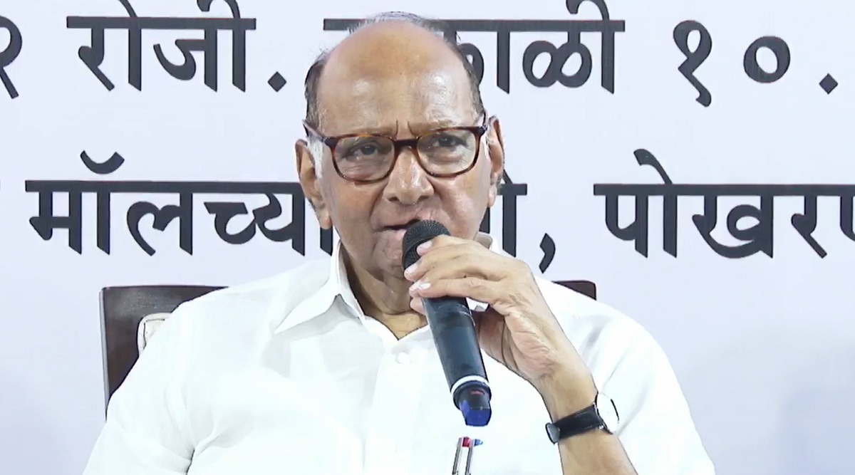 sharad pawar press conference ncp chief slams PM Modi BJP Shinde Government talkes about bilkis bano case