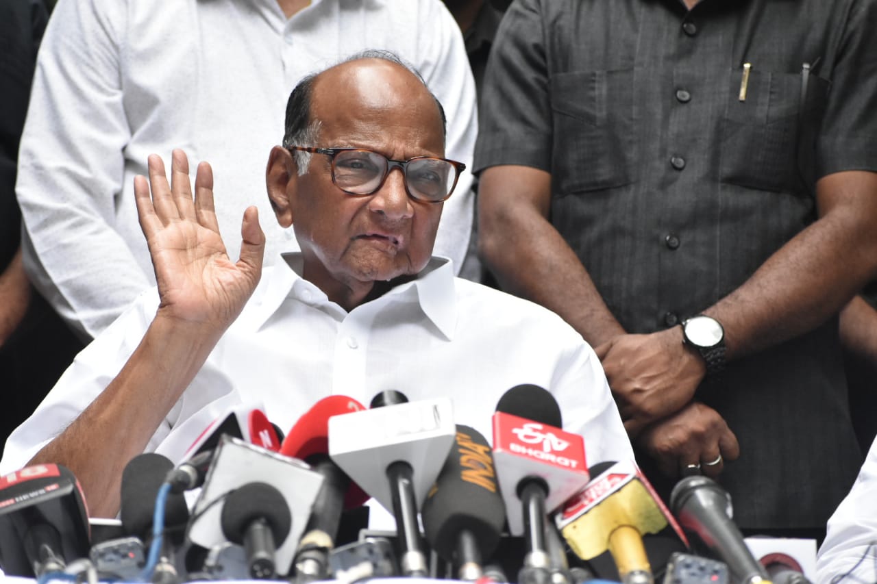 sharad pawar press conference ncp chief slams PM Modi BJP Shinde Government talkes about bilkis bano case