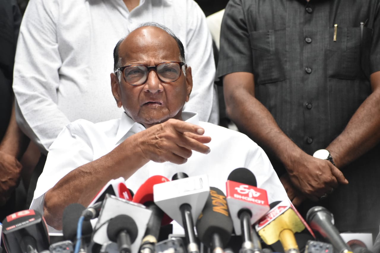 sharad pawar press conference ncp chief slams PM Modi BJP Shinde Government talkes about bilkis bano case