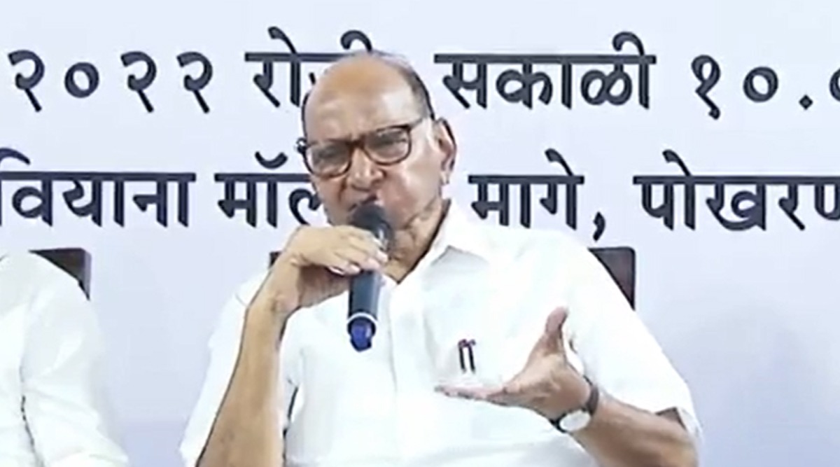 sharad pawar press conference ncp chief slams PM Modi BJP Shinde Government talkes about bilkis bano case