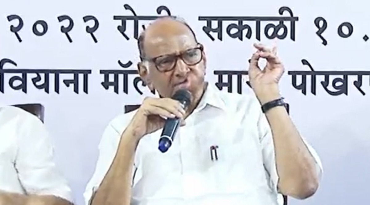 sharad pawar press conference ncp chief slams PM Modi BJP Shinde Government talkes about bilkis bano case