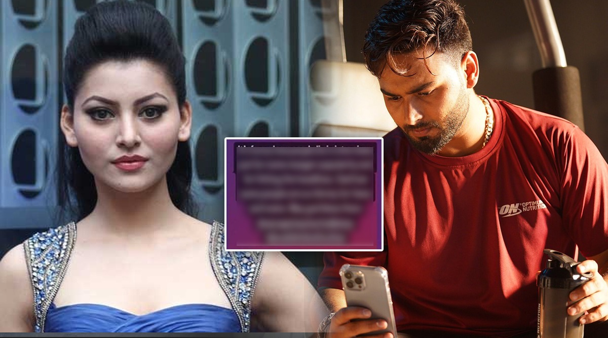 Cricketer Rishabh Pant Fans Trolled Urvashi Rautela As She Removes Instagram Post Related To 1510