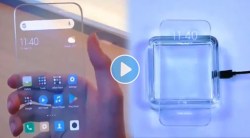 Viral Video: तुम्ही कधी काचेसारखा दिसणारा स्मार्टफोन बघितला आहे का? नसेल, तर हा व्हिडीओ एकदा पहाच