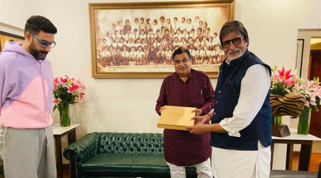 amitabh bachchan news nitin gadkari