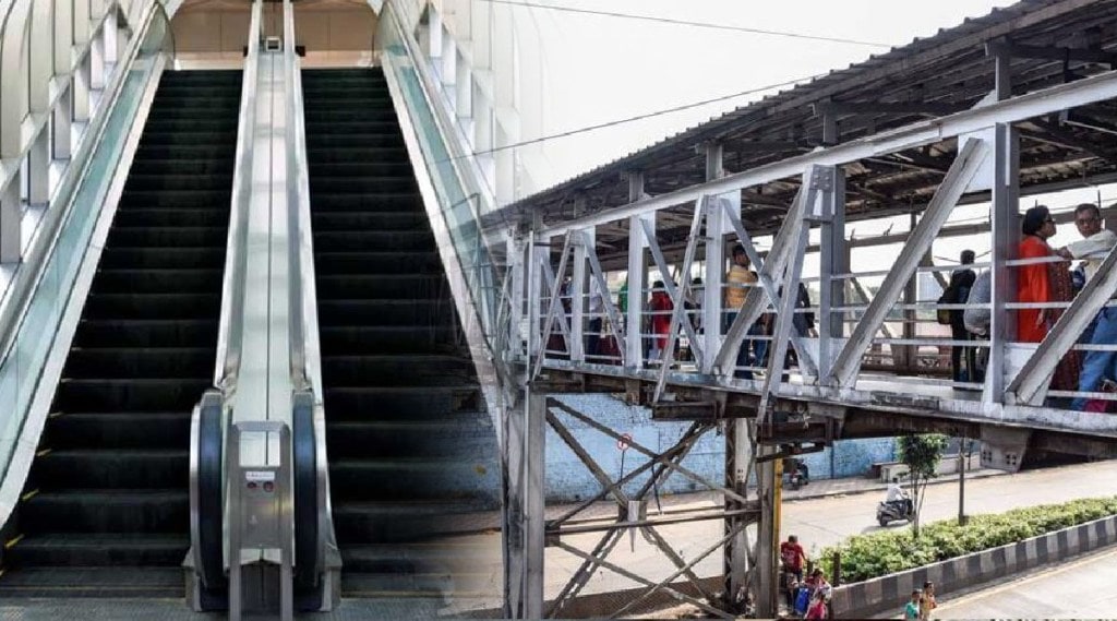 escalator Pedestrian bridge