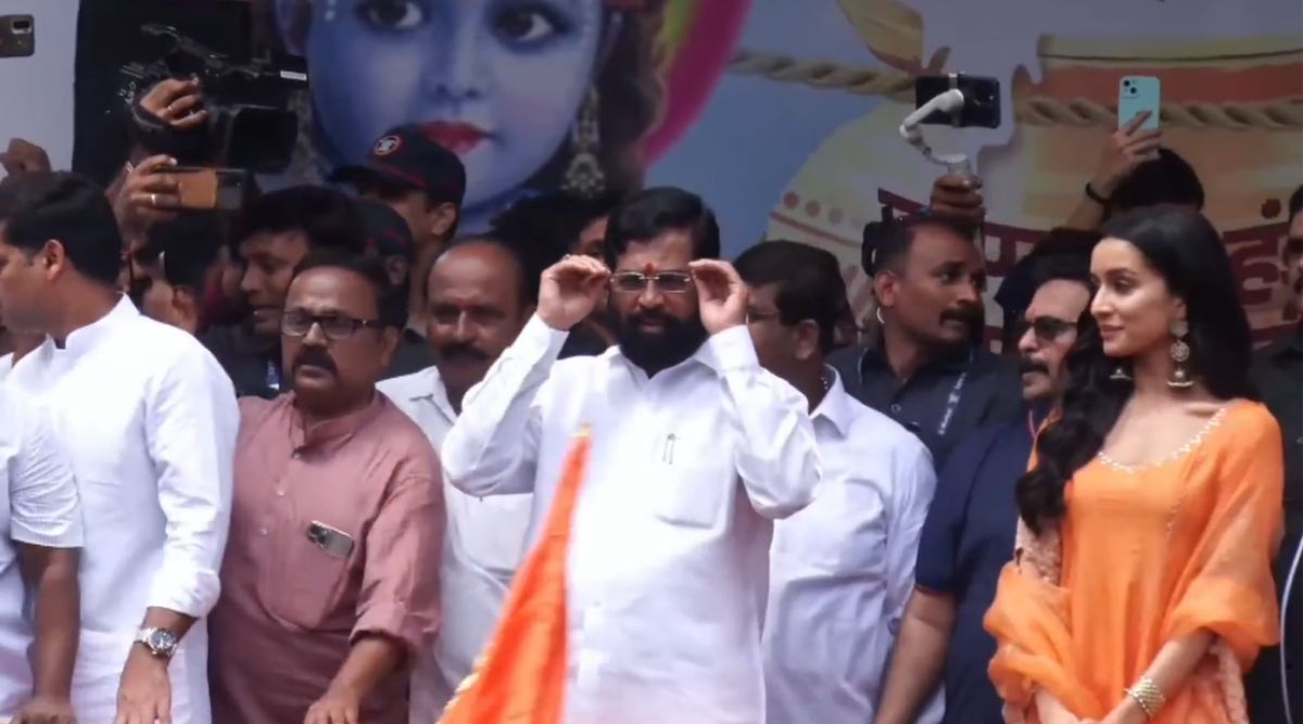 cm eknath shinde sharddha kapoor