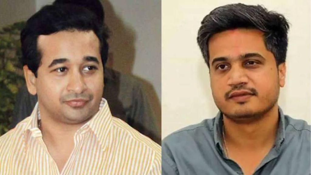 nitesh rane and rohit pawar