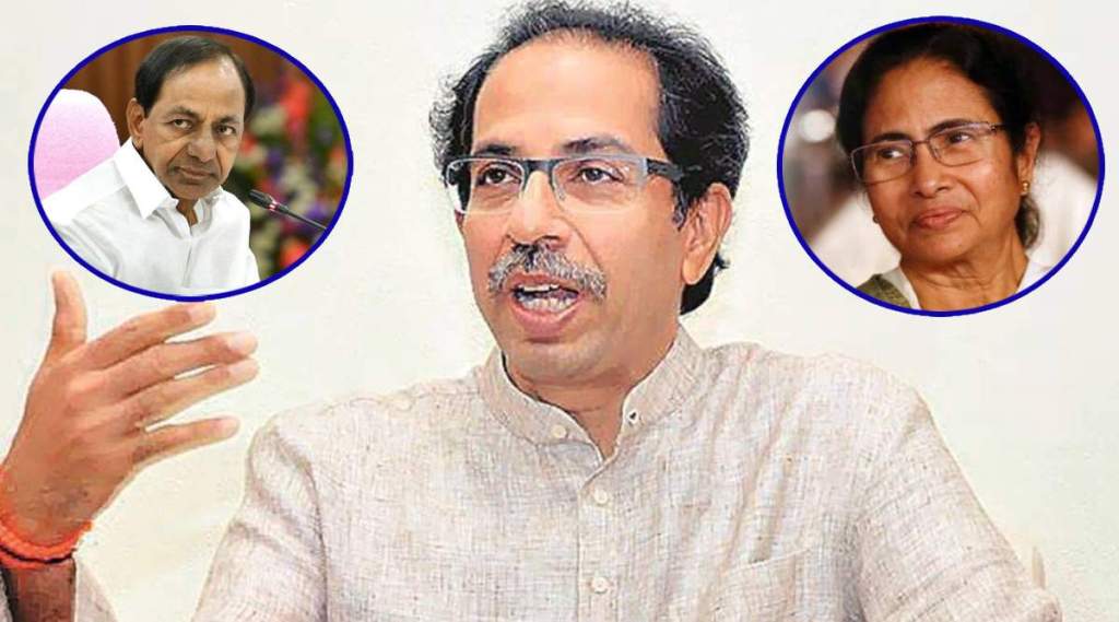 uddhav thackeray and mamata banarjee and kcr