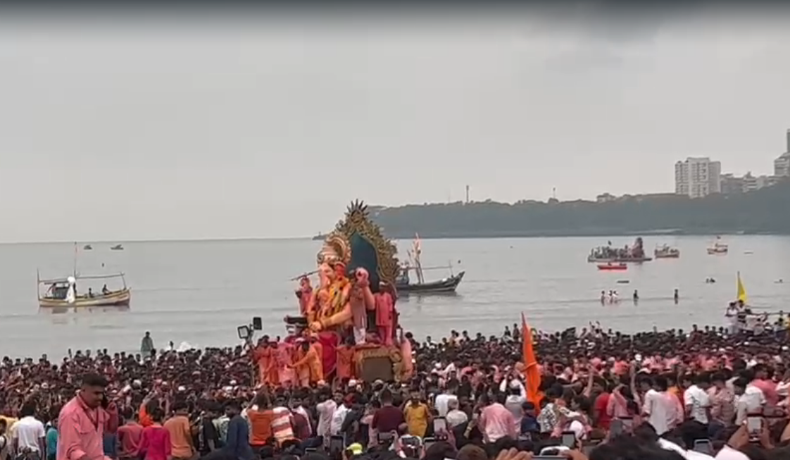 Lalbaugcha Raja Visarjan 2022 