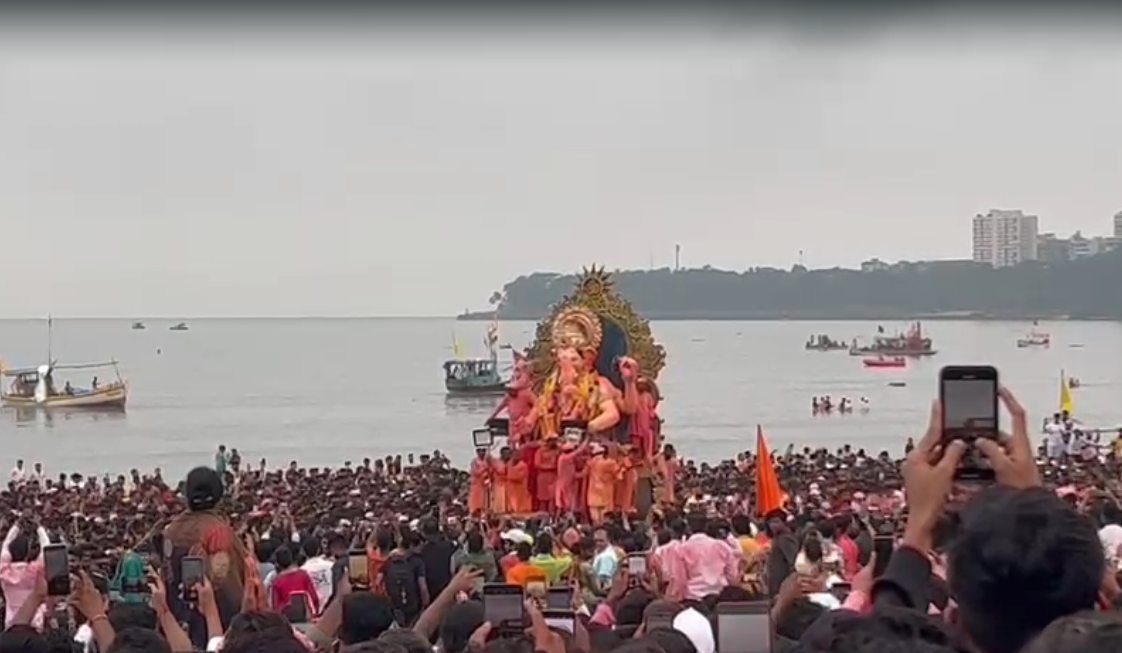 Lalbaugcha Raja Visarjan 2022 