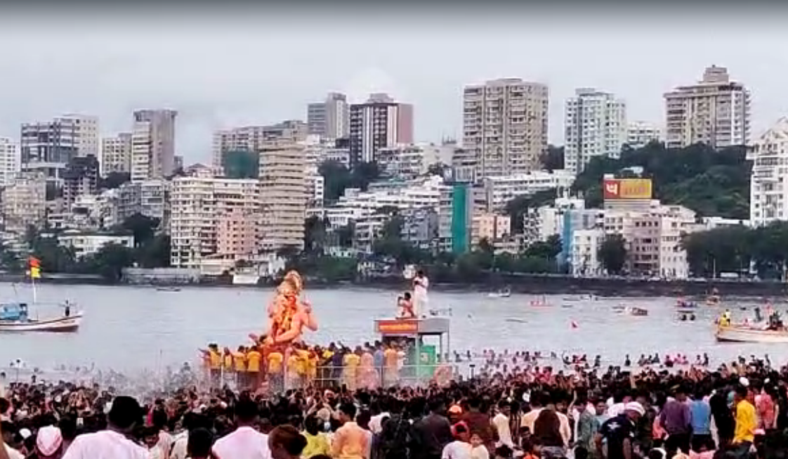 Lalbaugcha Raja Visarjan 2022 