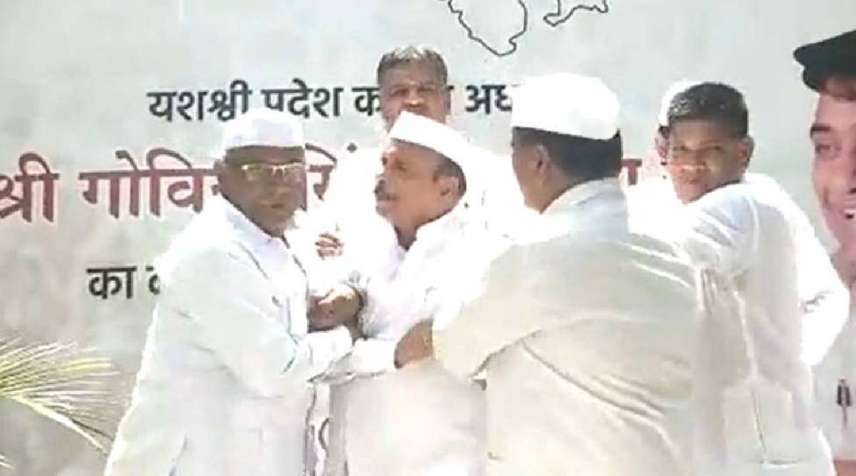 Congress Leaders Clashed With Each Other At Party Event In Rajasthan ...