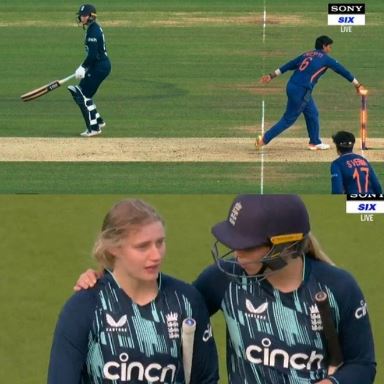 deepti sharma charlotte dean run out 