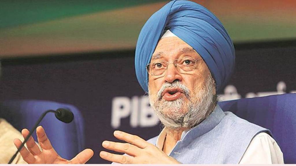 Petroleum Minister Hardeep Singh Puri