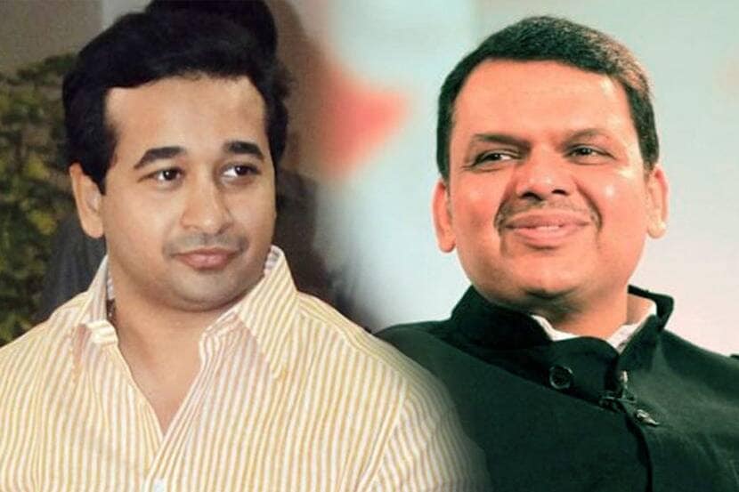 Nitesh rane Devendra Fadnavis