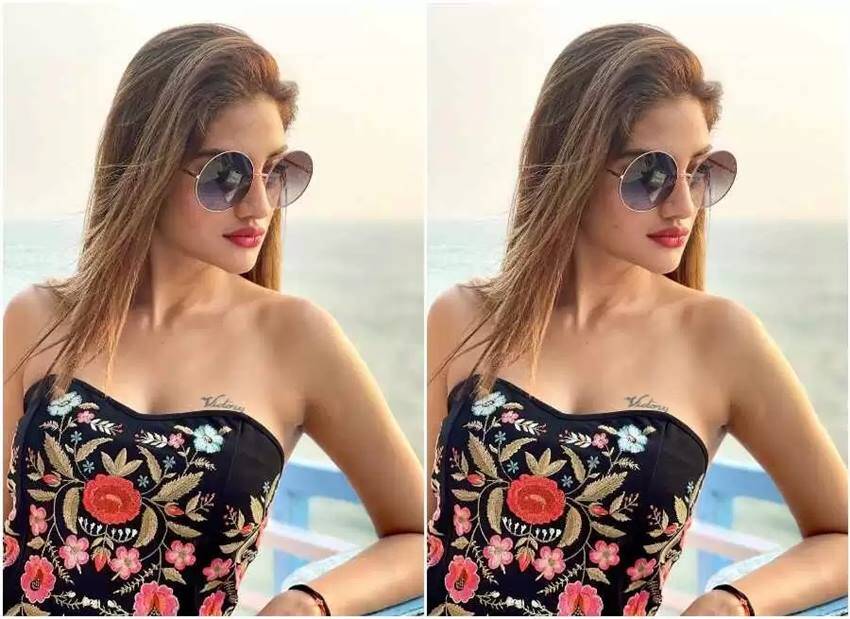 Nusrat Jahan Vacation Tattoo