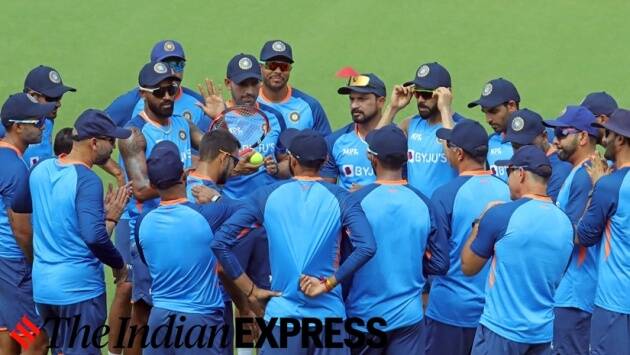 india- australia cricket practice