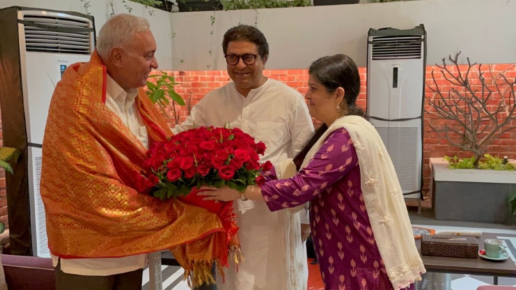 Raj Thackeray Meet Devesh Chandra Thakur