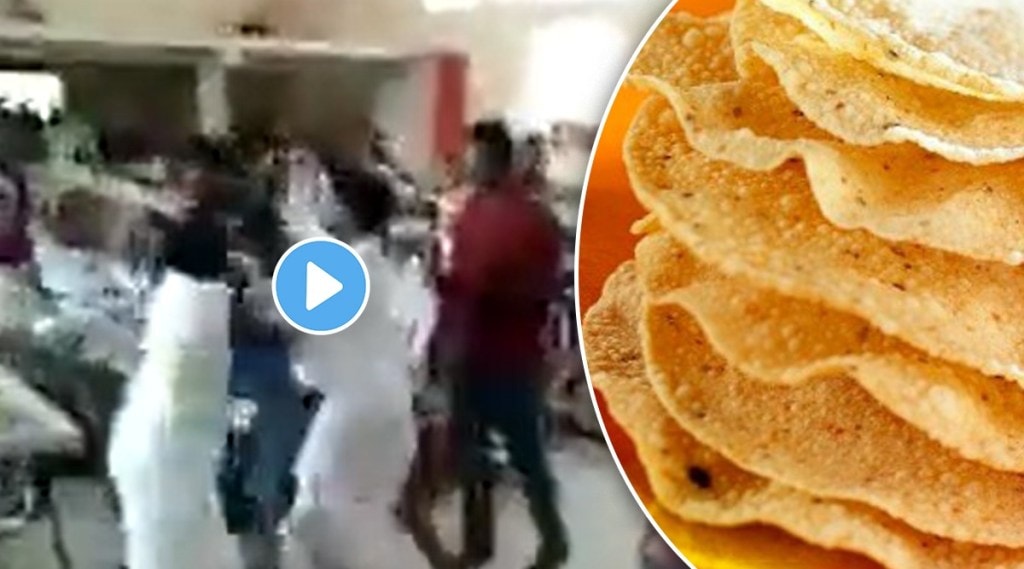 The groom's friends did horrible things because they didn't get papad in the wedding meal