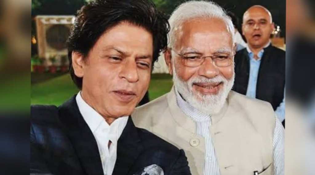 shahrukh khan and pm narendra modi