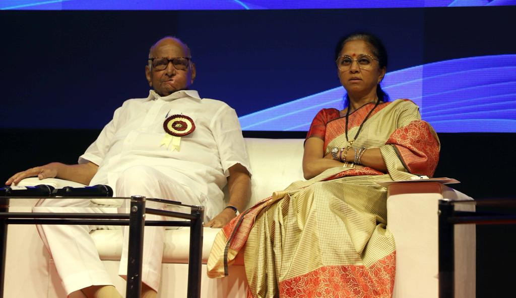 ncp chief sharad pawar and supriya sule interview