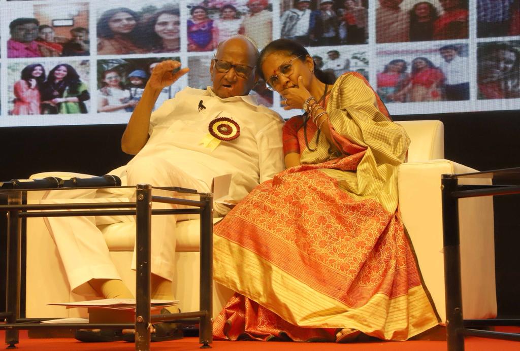 ncp chief sharad pawar and supriya sule interview