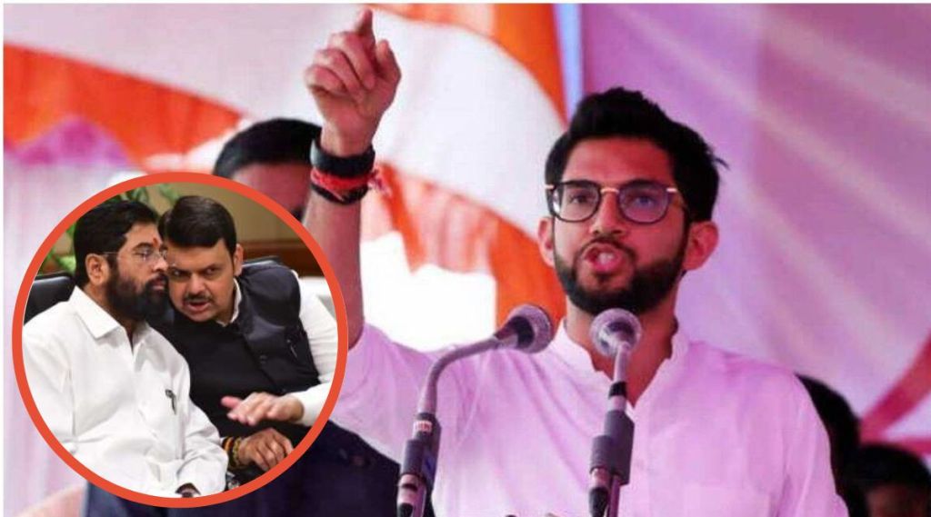 aaditya thackeray on eknath shinde and devendra fadnavis