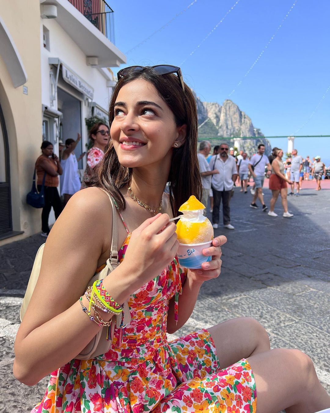 Ananya Panday Italy vacation photos